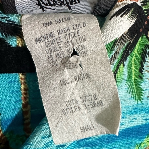 Tapestry Tropical Island Novelty Print Summer Travel Maxi Dress Size Small - Picture 8 of 8